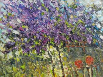 Lilac (Contemporary Flower Painting). Grebenyuk Yury