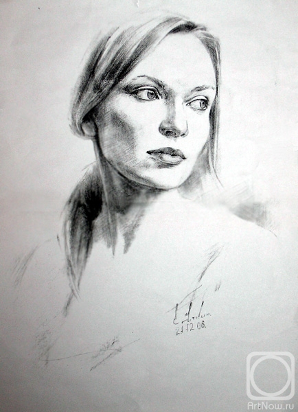 Utkin Eugeny. Portrait of a Girl