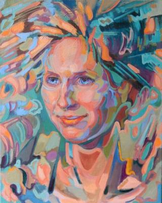 Enchanting girl. Klushnik Natalia