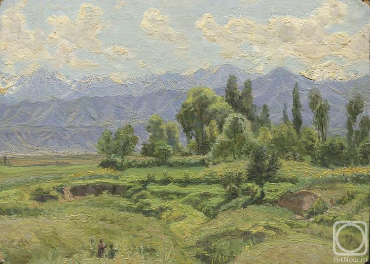 Petrov Vladimir. "Kyrgyzstan. Foothills of Tian Shan"