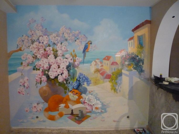 Gortsevich Anton. Wall painting