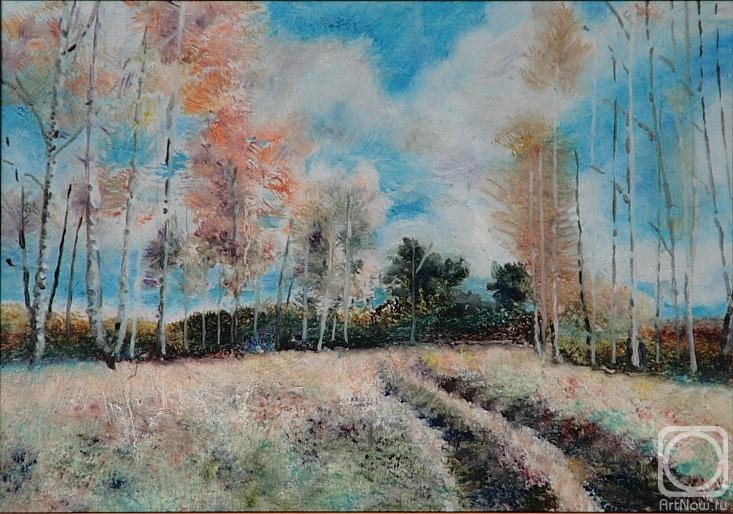 Filiykov Alexander. Autumn. In the vicinity of the village of Plotavtsevo