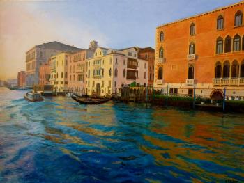 Картина «По водам Венеции»