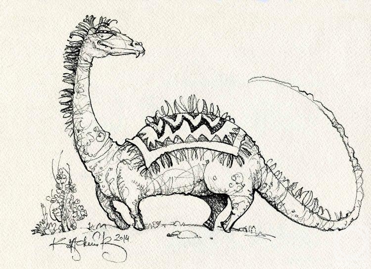 Kansky Constantin. Dinosaur