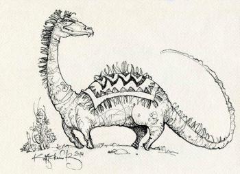 Dinosaur. Kansky Constantin