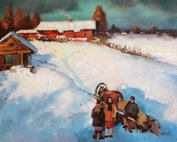 March in the Shapki village