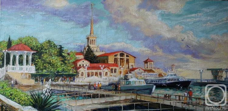 Simonova Olga. Port. Panorama (retro)