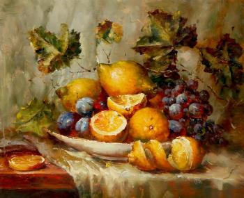 Картина «Натюрморт с лимонами»