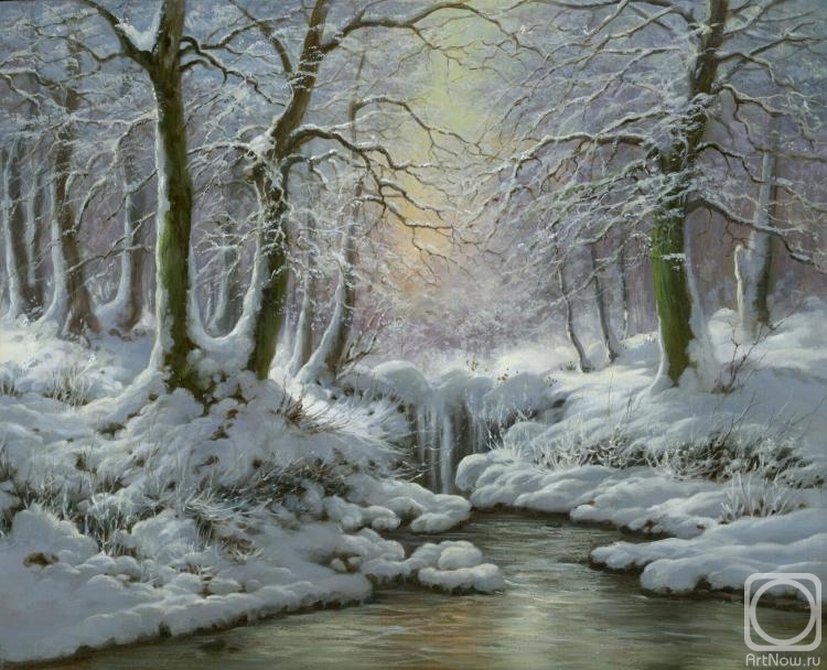 Kalina Oksana. Winter Pond