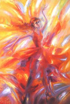 Dance Flame. Chebotareva Irina