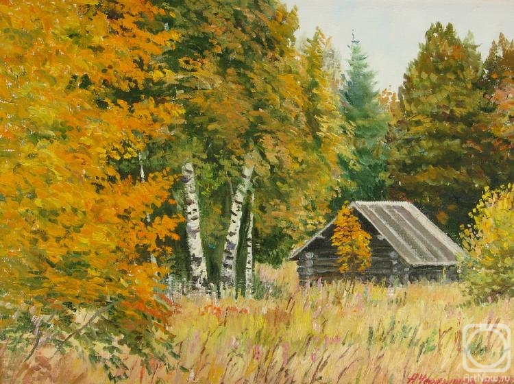 Chernyshev Andrei. Autumn, forest glade