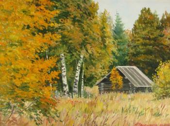 Autumn, forest glade. Chernyshev Andrei