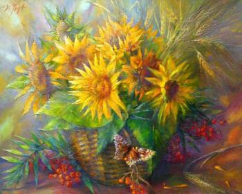 Sunflowers. Chebotareva Irina