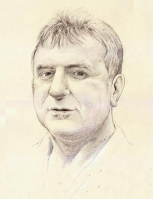 portrait of a Man. Tafel Zinovy