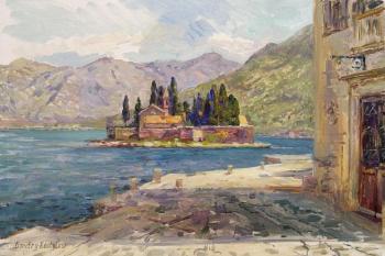 View on st George Island (View Of Montenegro). Kostylev Dmitry