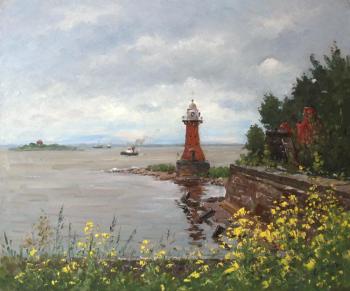 Lighthouse at Fort. Alexandrovsky Alexander
