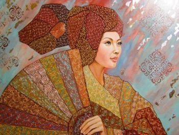 In the Rain of Oriental Wisdom (fragment). Mishchenko-Sapsay Svetlana