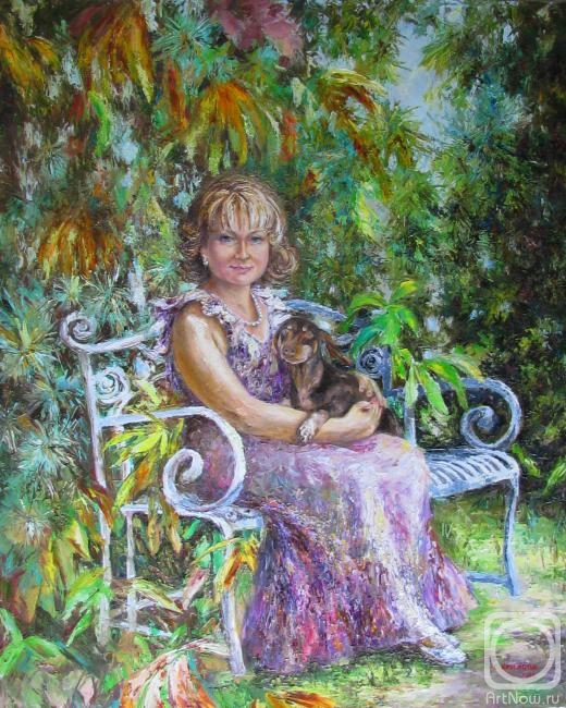 Kruglova Svetlana. Portrait of Tatyana Fedoseyeva