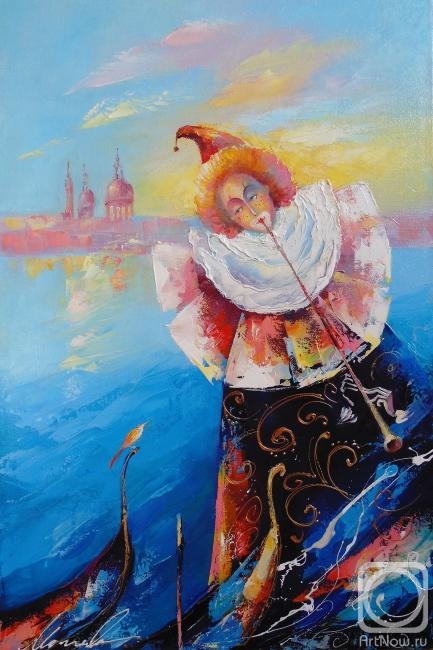 Moiseyeva Liana. Harlequin and the bird