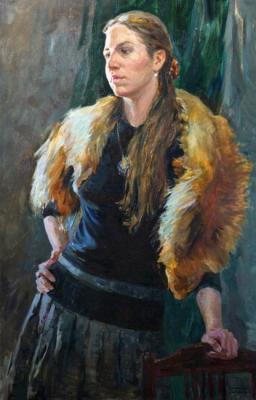 Portrait of Margot. Smirnova-Lvovskaya Ekaterina