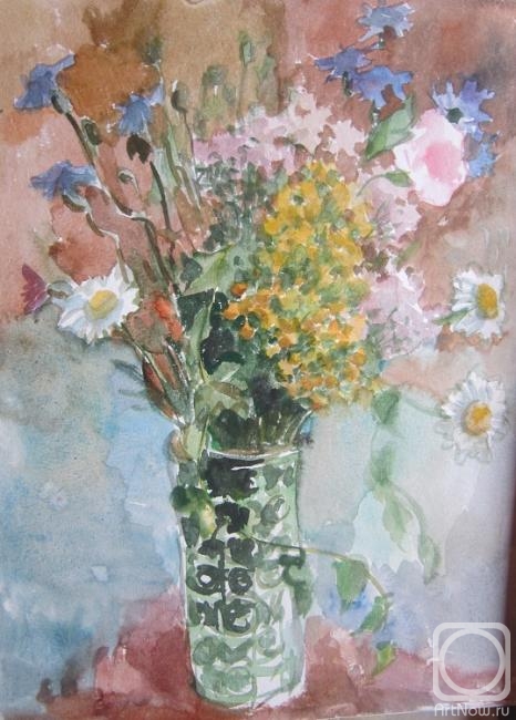 Kruppa Natalia. Bouquet with tansy