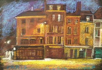 Painting Paris, Saint-Denis, on the 1st night. Dobrovolskaya Gayane