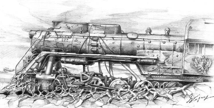 Khodchenko Valeriy. Our steam locomotive!