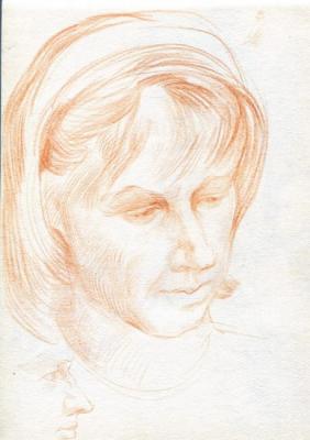 Portrait sketch ( ). Korhov Yuriy