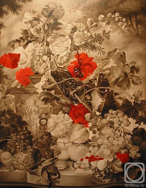 Khodchenko Valeriy. Red flowers