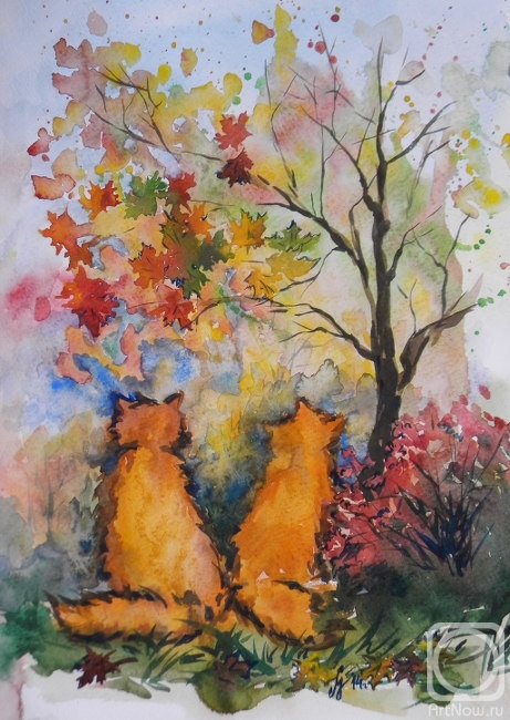 Ushakova Maria. Maple cats