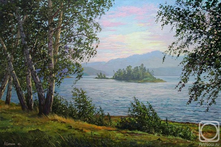 Samokhvalov Alexander. On the lake Arakul