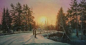 The frozen bridge. Samokhvalov Alexander