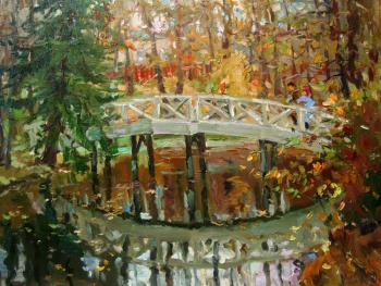 The mirror of autumn (Lake Mirror). Mishagin Andrey