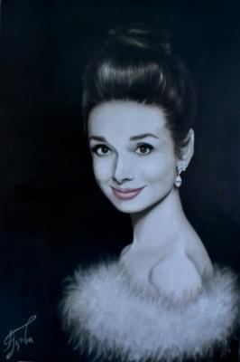 Audrey Hepburn. Guzva Ludmila