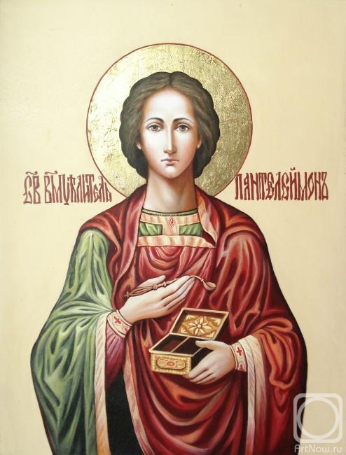 Sidikova Anna. Saint Great Martyr and Healer Panteleimon