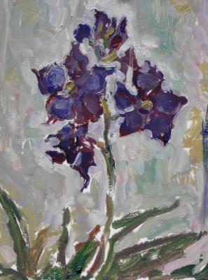 Sechko Xenia Anatolievna. Purple Dark Orchid