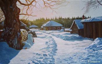 Winter sun. Samokhvalov Alexander