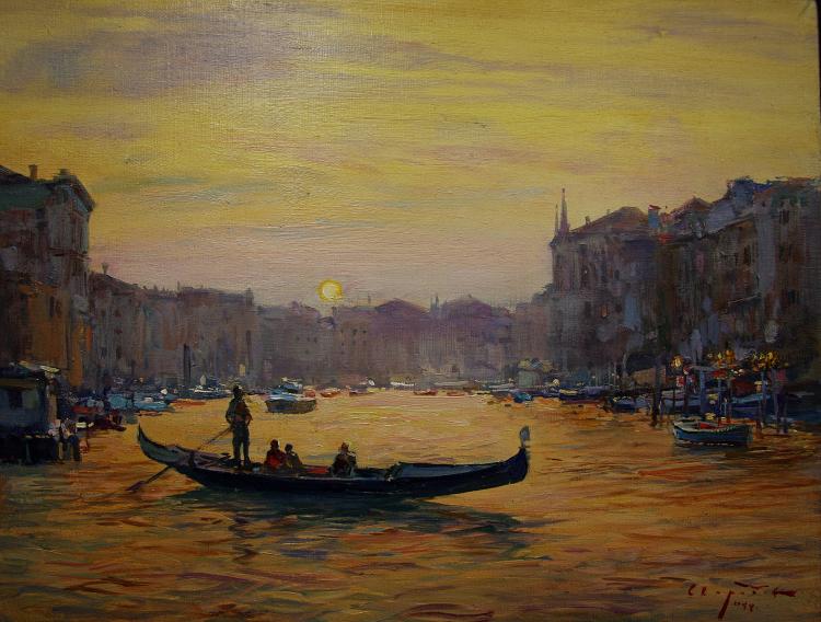 Sviridov Sergey. Venice. Grand Canal