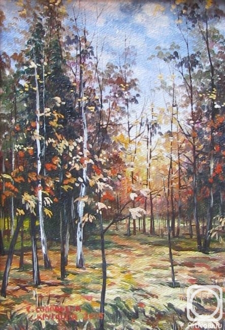 Kruglova Svetlana. Forest rowan