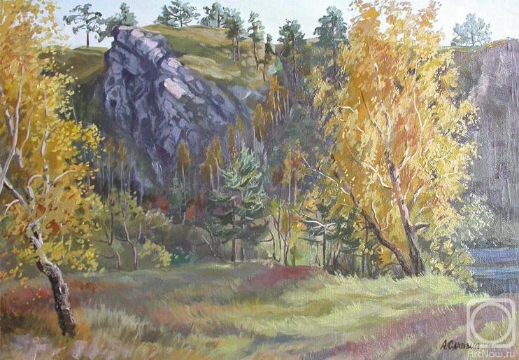 Samokhvalov Alexander. Dry, warm autumn