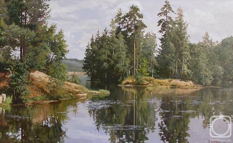 Samokhvalov Alexander. Pond in Degtyarsk