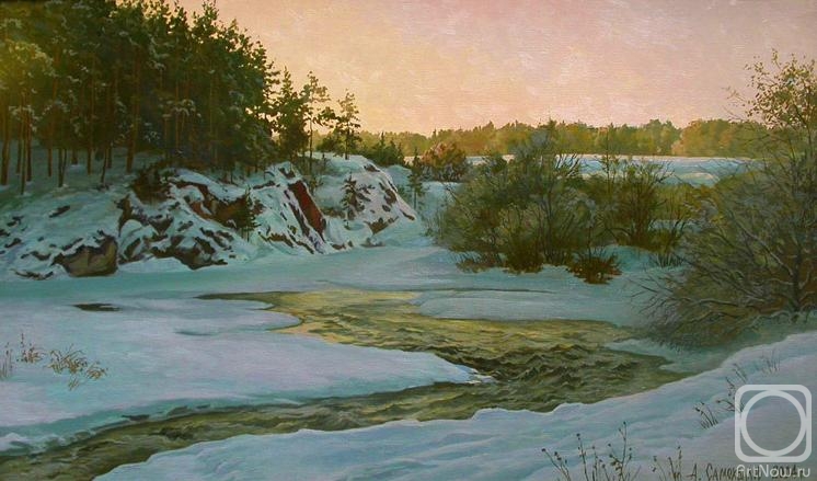 Samokhvalov Alexander. Rolling in the winter