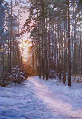 Snowy Path. Samokhvalov Alexander