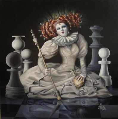 The chess queen. Pinter Julia