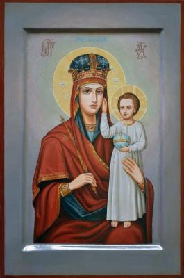 Icon of the Mother of God Prizri for Humility. Romanova Elena