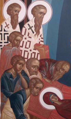 Assumption of the Mother of God (fragment). Kutkovoy Victor