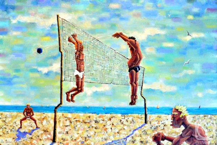 Schernego Roman. Beach volleyball