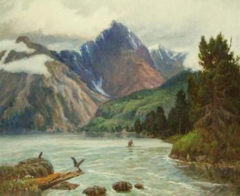 Lake in the mountains (Upstream Source). Rudin Petr