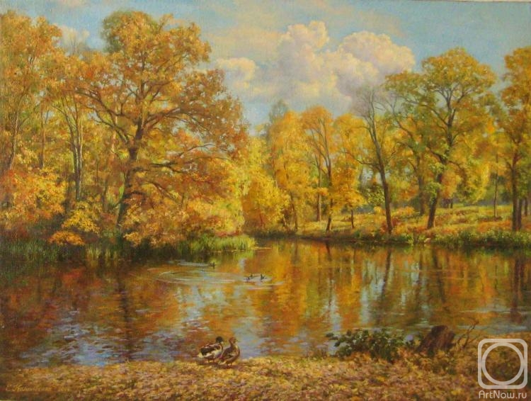 Kalinovskaya Ekaterina. Gold autumn