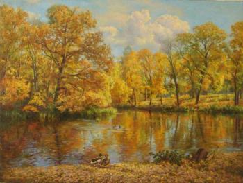Gold autumn. Kalinovskaya Ekaterina
